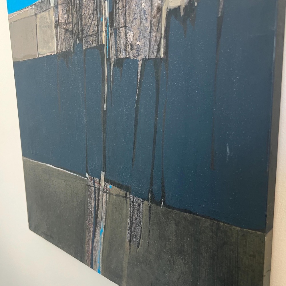 Mixed Medium painting "Ancient Walls" by Donald Louthian - Picture 6 of 11